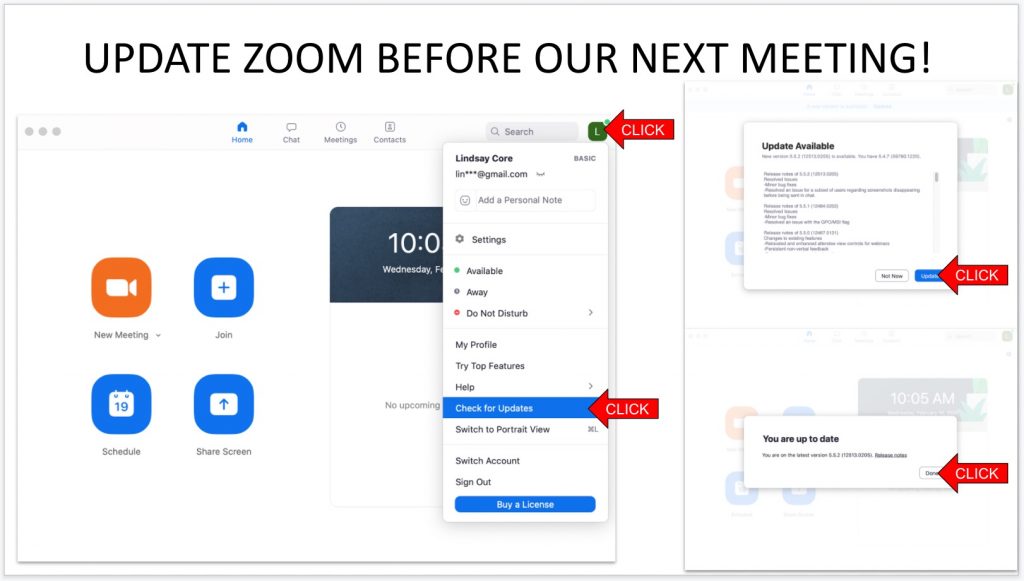 Screenshot for Zoom tutorial