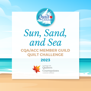 Logo for CQA Guild Challenge called Sun, Sand, and Sea