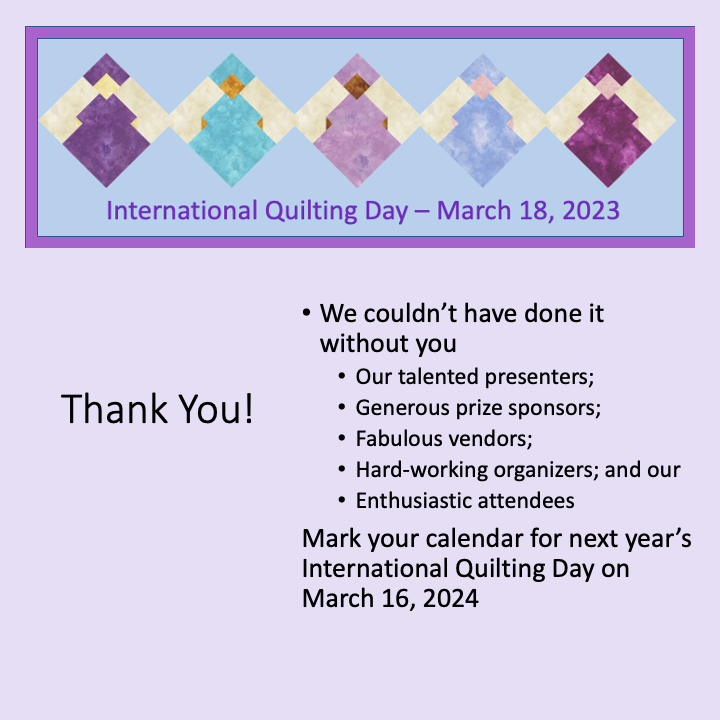 IQD Thank You Slide