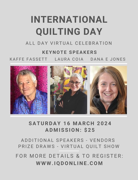 International Quilting Day Virtual Celebration