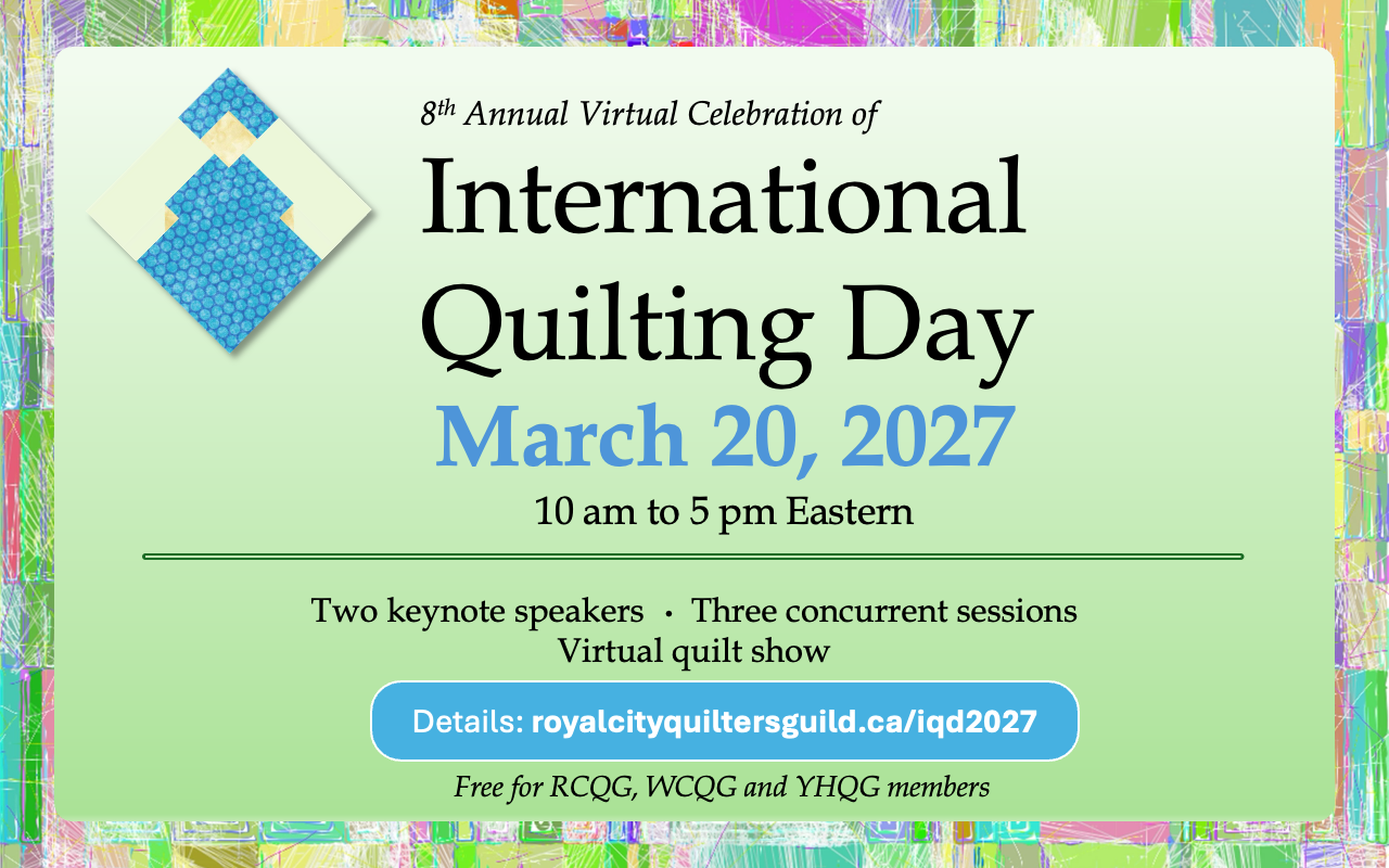 International Quilting Day on March 20, 2027